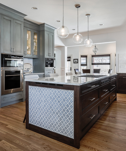 image of kitchen island