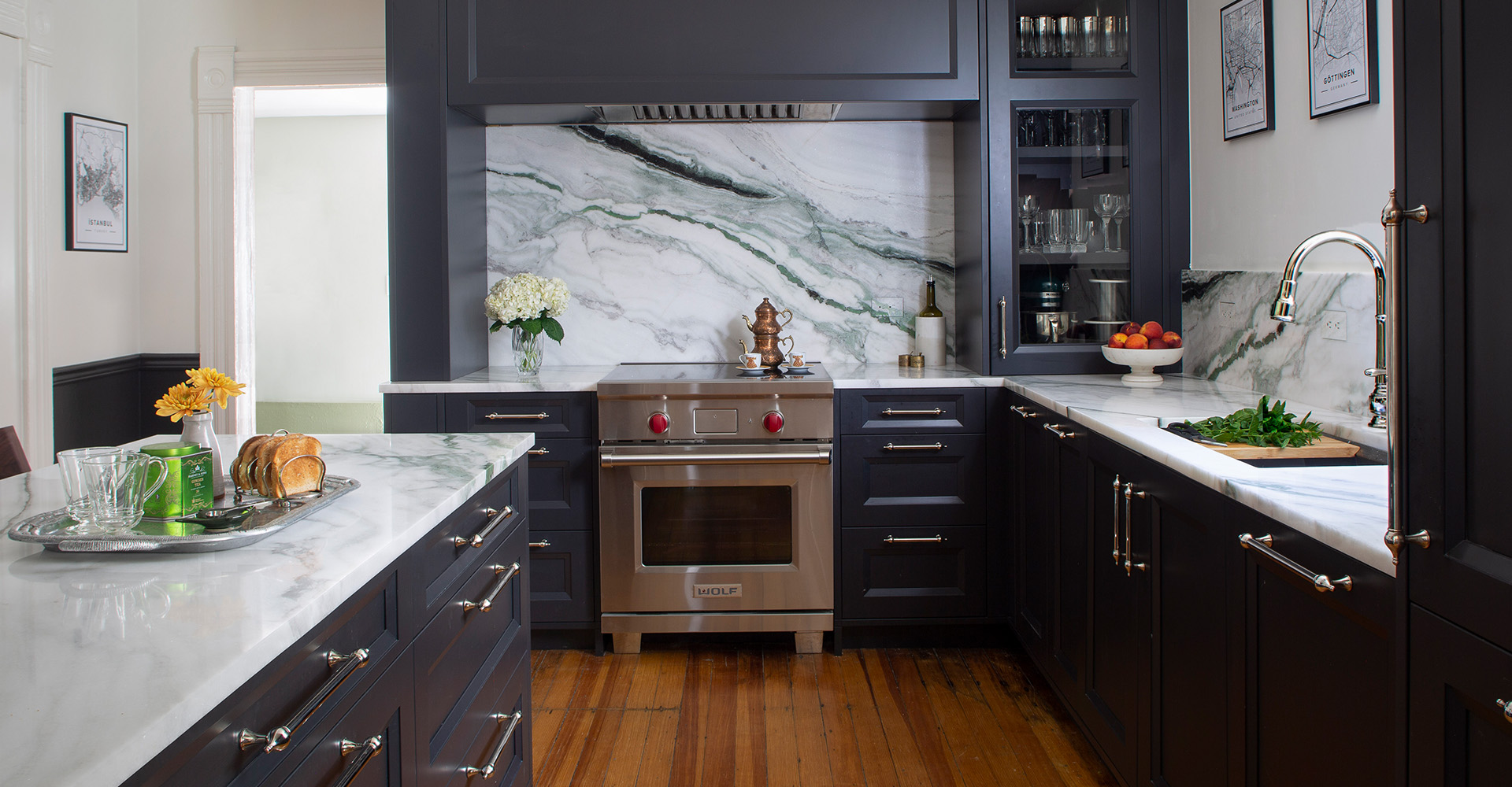 A new traditional kitchen